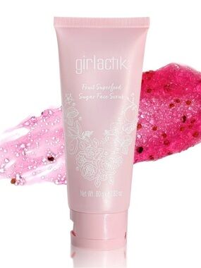 GIRLACTIK FRUIT SUPERFOOD SUGAR FACE SCRUB 80g BRAND NEW IN BOX